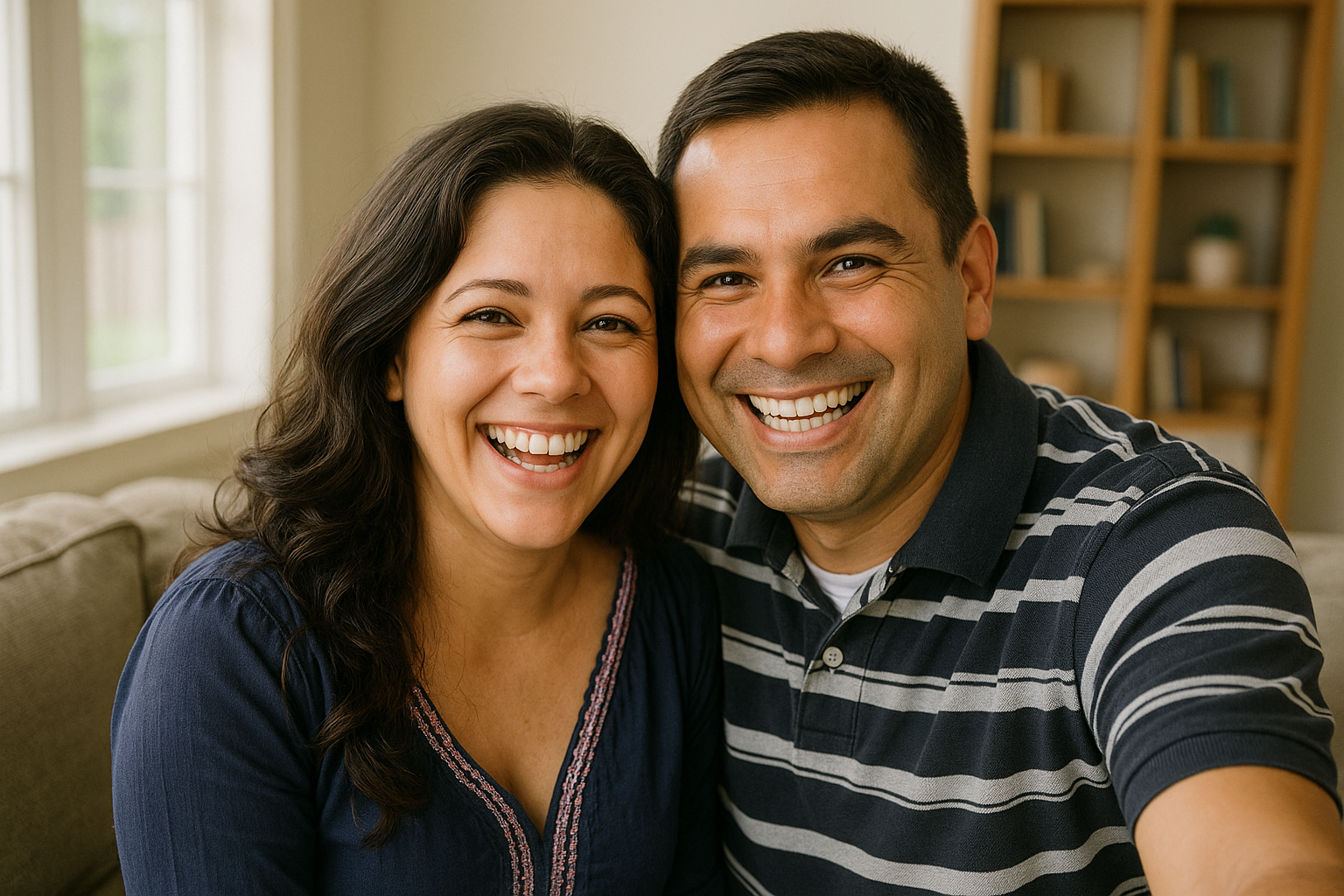 Pareja feliz